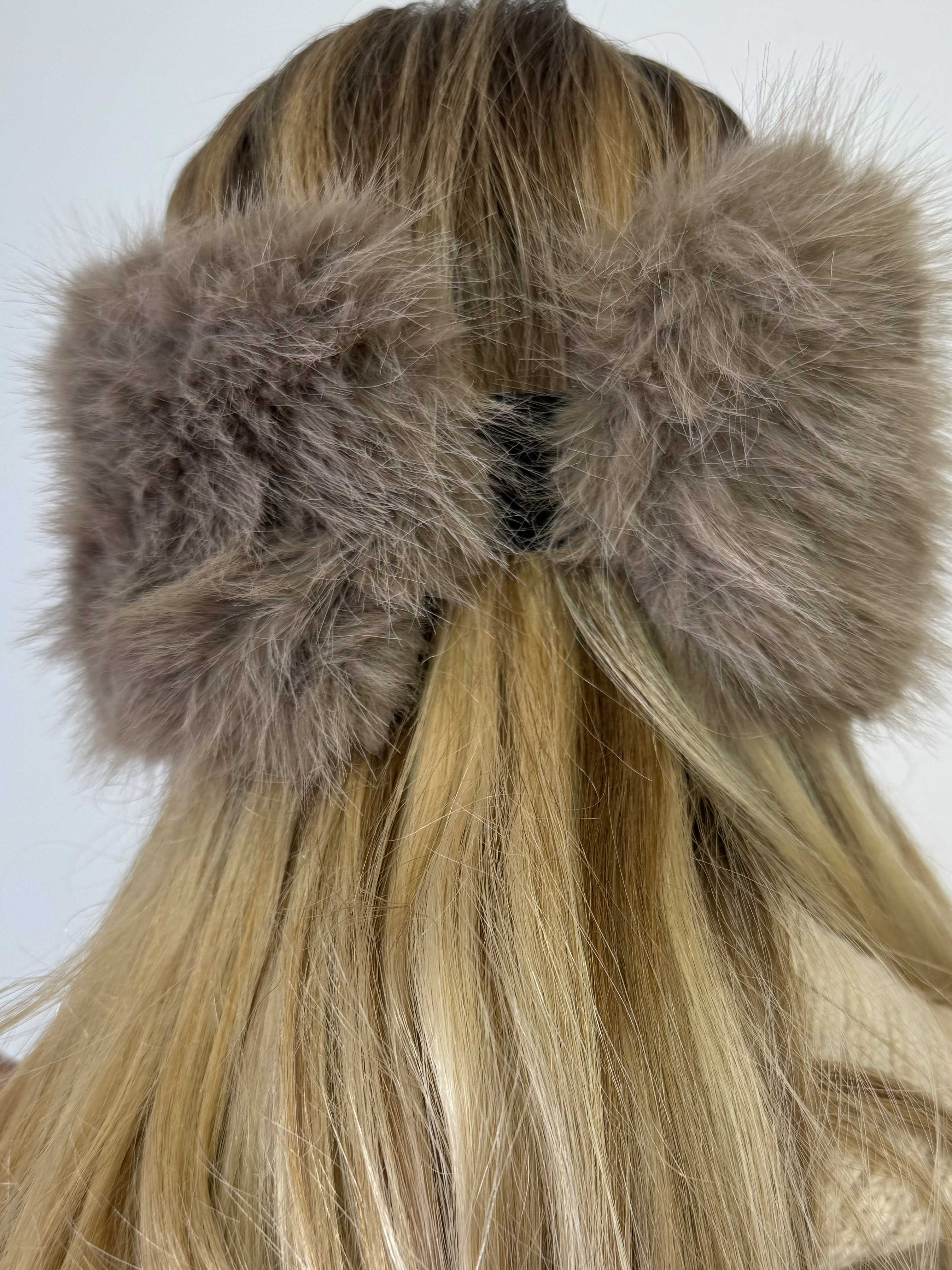 Helga - Pandebånd i fake fur